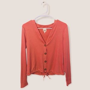 Belle du jour, Medium juniors pink, cardigan!